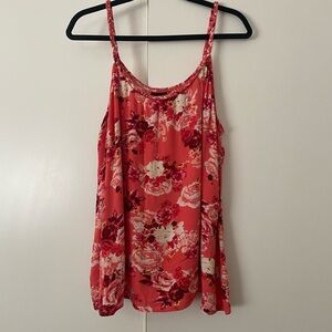 🛍️🛍️🛍️  Vibrant Floral Women's Top, used